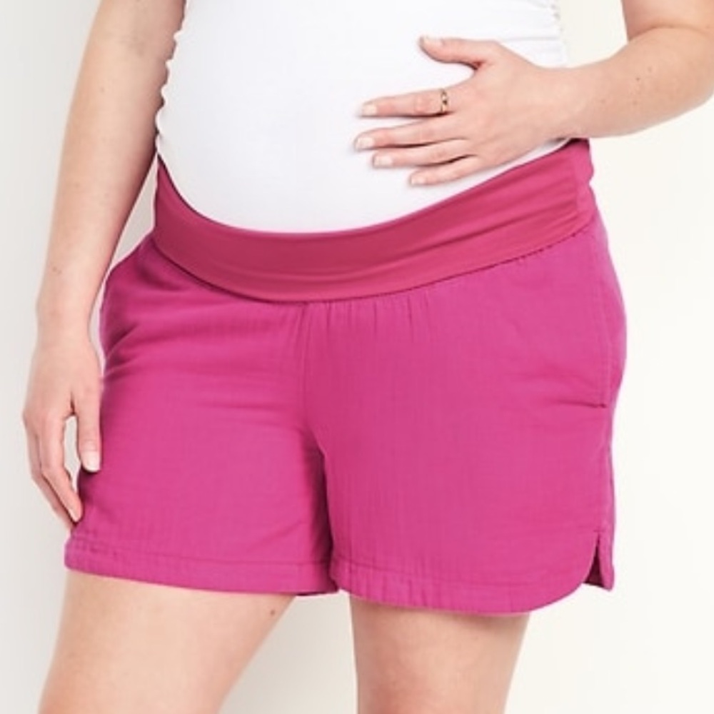 Maternity shorts-100% cotton